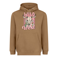 Toasted Coconut wild west Heavyweight Hoodie - MaliasSmallBusiness