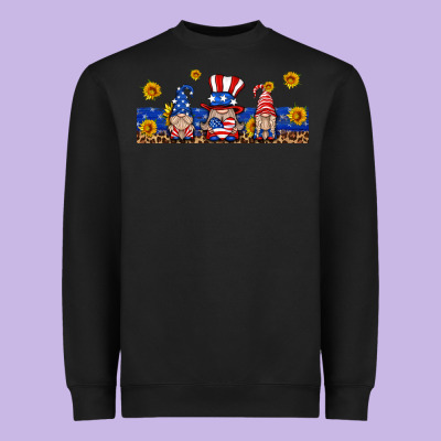 Usa Gnome Libbey Cup Heavyweight Sweatshirt Designed By Hra Design Shop