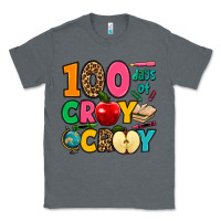 Charcoal Heather 100 days of cray cray Classic Tee - Jasminsmagicworld