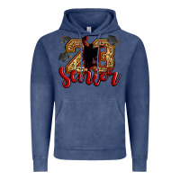 Vintage Denim senior 2023 Vintage Hoodie - Zillion Design Studio