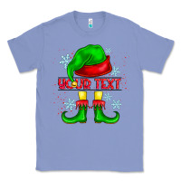 Colony Blue Elf Your Text Classic Tee - CowhideDigitalArt