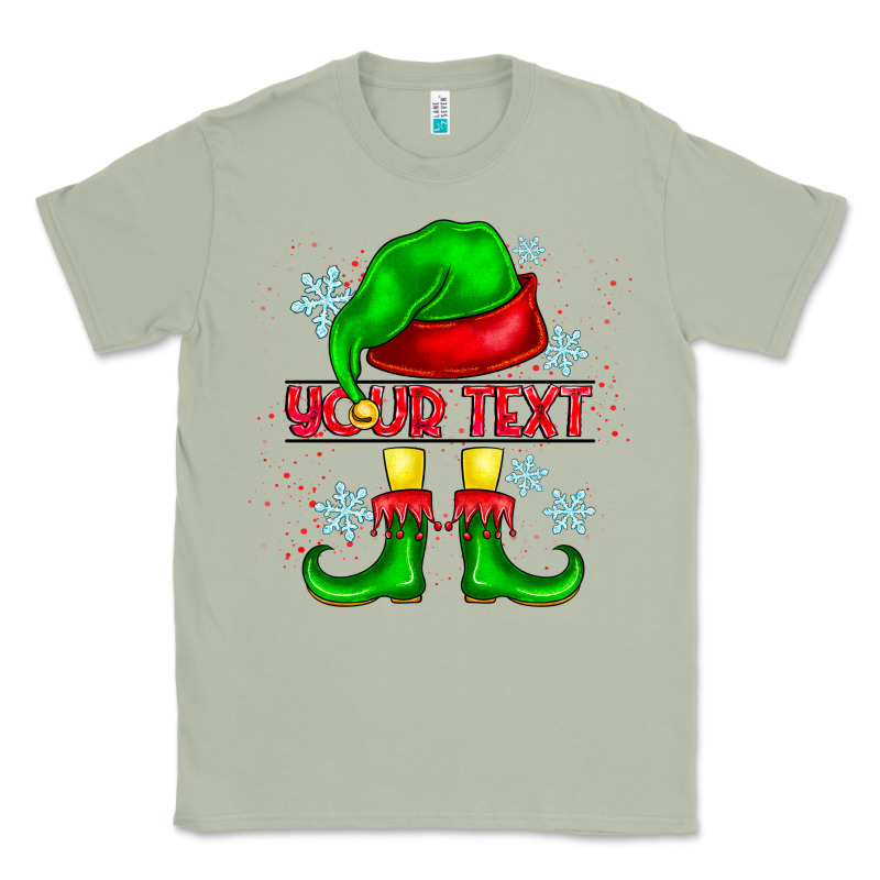 Elf Your Text Classic Tee by CowhideDigitalArt | Teevron