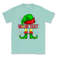 Seafoam Elf Your Text Classic Tee - CowhideDigitalArt