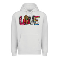 Dove Grey our lady of guadalupe love Premium Hoodie - Jasminsmagicworld