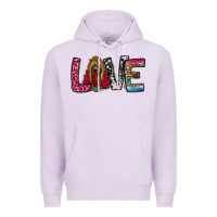 Lilac our lady of guadalupe love Premium Hoodie - Jasminsmagicworld