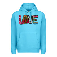 Ocean Blue our lady of guadalupe love Premium Hoodie - Jasminsmagicworld