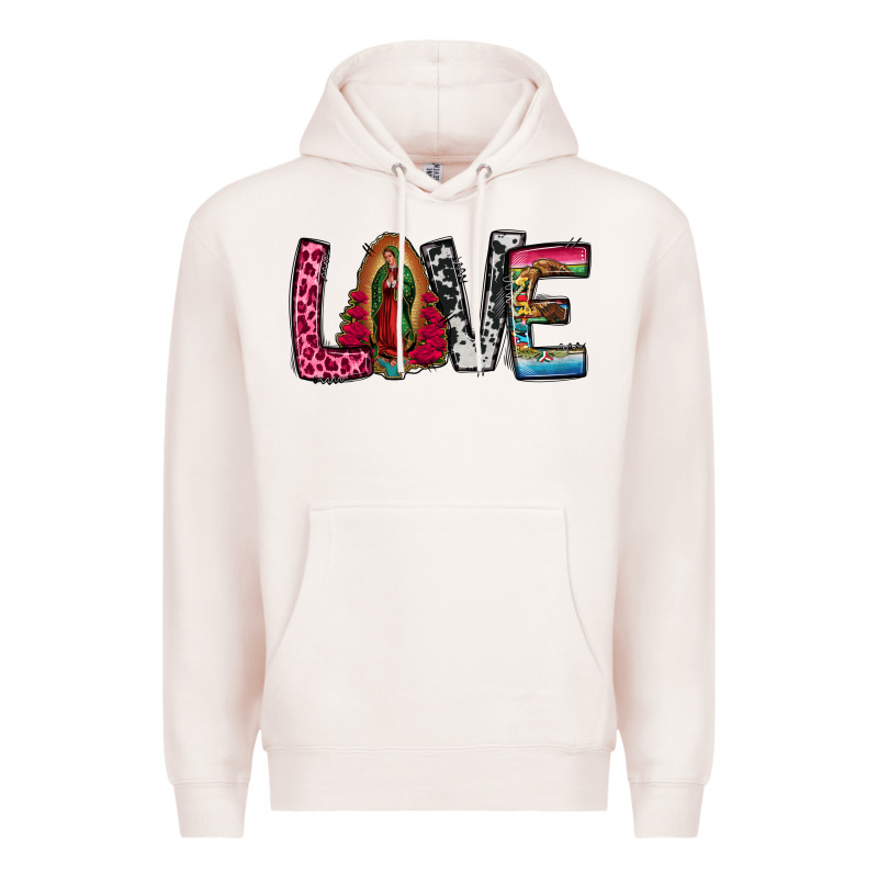 Our Lady Of Guadalupe Love Premium Hoodie by Jasminsmagicworld | Teevron