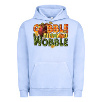 Pigment Grape Ice Gobble till you wobble turkey thanksgiving Urban Hoodie - NancyCooperArtShop