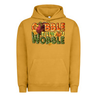 Pigment Peanut Butter Gobble till you wobble turkey thanksgiving Urban Hoodie - NancyCooperArtShop