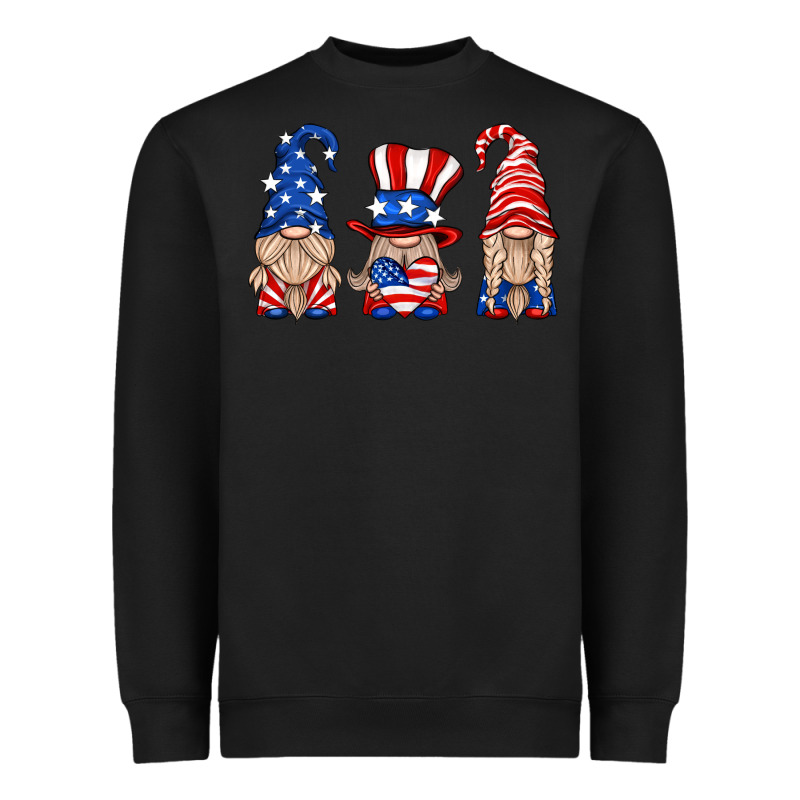 Usa Gnome Heavyweight Sweatshirt by HRA Design Shop | Teevron