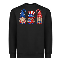 Black usa gnome Heavyweight Sweatshirt - HRA Design Shop