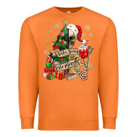 Carrot sorta scary sorta merry skeleton christmas tree Premium Sweatshirt - MaliasSmallBusiness