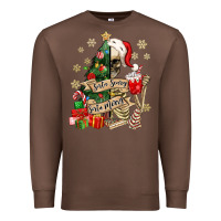 Chestnut sorta scary sorta merry skeleton christmas tree Premium Sweatshirt - MaliasSmallBusiness