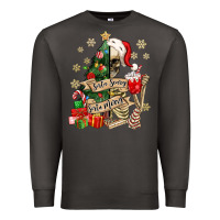 Smoke sorta scary sorta merry skeleton christmas tree Premium Sweatshirt - MaliasSmallBusiness