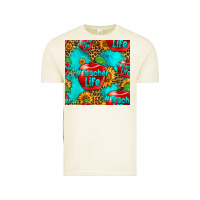 Vintage Arctic teacher apple seamless pattern Vintage Tee - HRA Design Shop