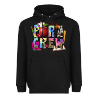 Black para crew Heavyweight Hoodie - NancyCooperArtShop