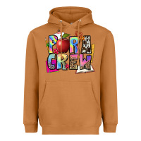 Meerkat para crew Heavyweight Hoodie - NancyCooperArtShop