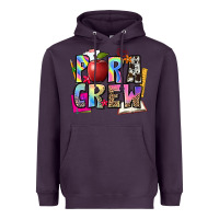 Plum para crew Heavyweight Hoodie - NancyCooperArtShop