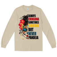 Mushroom always chingona sugar skull Long Sleeve Tee - BundleAndBundleShop