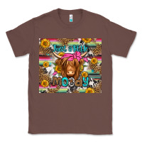 Chestnut just a little moody long haired cow Classic Tee - Jasminsmagicworld