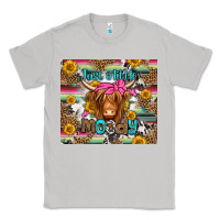 Moon Dust just a little moody long haired cow Classic Tee - Jasminsmagicworld