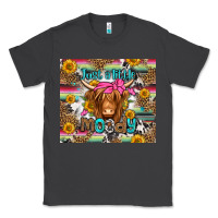 Smoke just a little moody long haired cow Classic Tee - Jasminsmagicworld