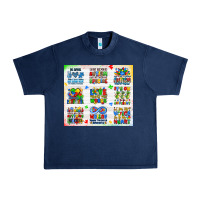 Navy autism Urban Heavy Tee - JahusDesignShop