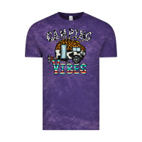 Cloud Purple camping vibes Vintage Tee - CowhideDigitalArt