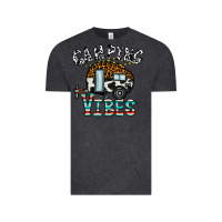 Vintage Black camping vibes Vintage Tee - CowhideDigitalArt