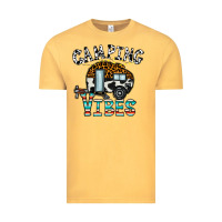Vintage Mustard camping vibes Vintage Tee - CowhideDigitalArt