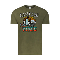 Vintage Olive camping vibes Vintage Tee - CowhideDigitalArt