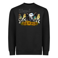 Black blessed Heavyweight Sweatshirt - CowhideDigitalArt