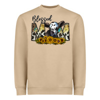 Mushroom blessed Heavyweight Sweatshirt - CowhideDigitalArt