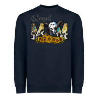 Navy blessed Heavyweight Sweatshirt - CowhideDigitalArt