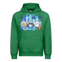 Emerald snowman gnome Urban Hoodie - texasbilliewilder