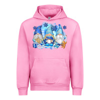 Fuchsia Pink snowman gnome Urban Hoodie - texasbilliewilder