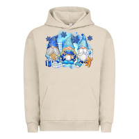Pigment French Oak snowman gnome Urban Hoodie - texasbilliewilder