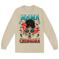 Mushroom mama chingona Long Sleeve Tee - BundleAndBundleShop
