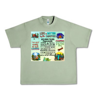 Oil Green life is better by the campfire Urban Heavy Tee - JahusDesignShop