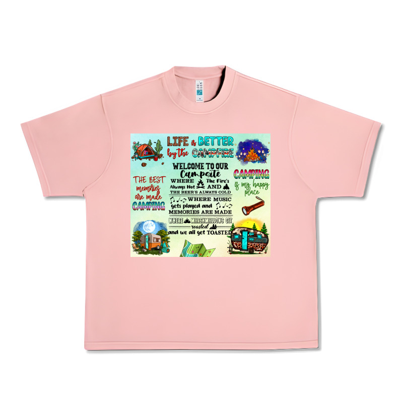 Life Is Better By The Campfire Urban Heavy Tee by JahusDesignShop | Teevron