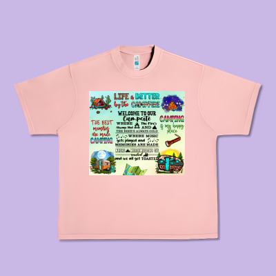 Life Is Better By The Campfire Urban Heavy Tee Designed By Jahusdesignshop