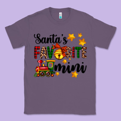 Santa's Favorite Mini Classic Tee Designed By Adodesignshop