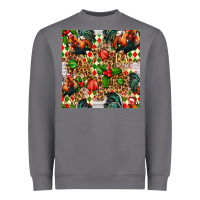 Storm christmas leopard chicken Heavyweight Sweatshirt - FaDigitalArtStudio
