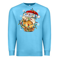 Ocean Blue christmas beer Premium Sweatshirt - MaliasSmallBusiness