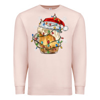 Pale Pink christmas beer Premium Sweatshirt - MaliasSmallBusiness
