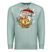 Seafoam christmas beer Premium Sweatshirt - MaliasSmallBusiness
