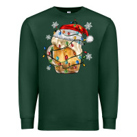 Sports Green christmas beer Premium Sweatshirt - MaliasSmallBusiness