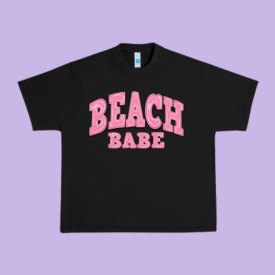 Beach Babe Urban Heavy Tee Designed By Jahusdesignshop