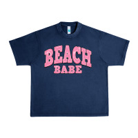 Navy beach babe Urban Heavy Tee - JahusDesignShop