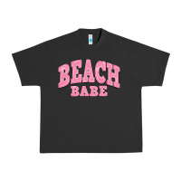 Pigment Black beach babe Urban Heavy Tee - JahusDesignShop